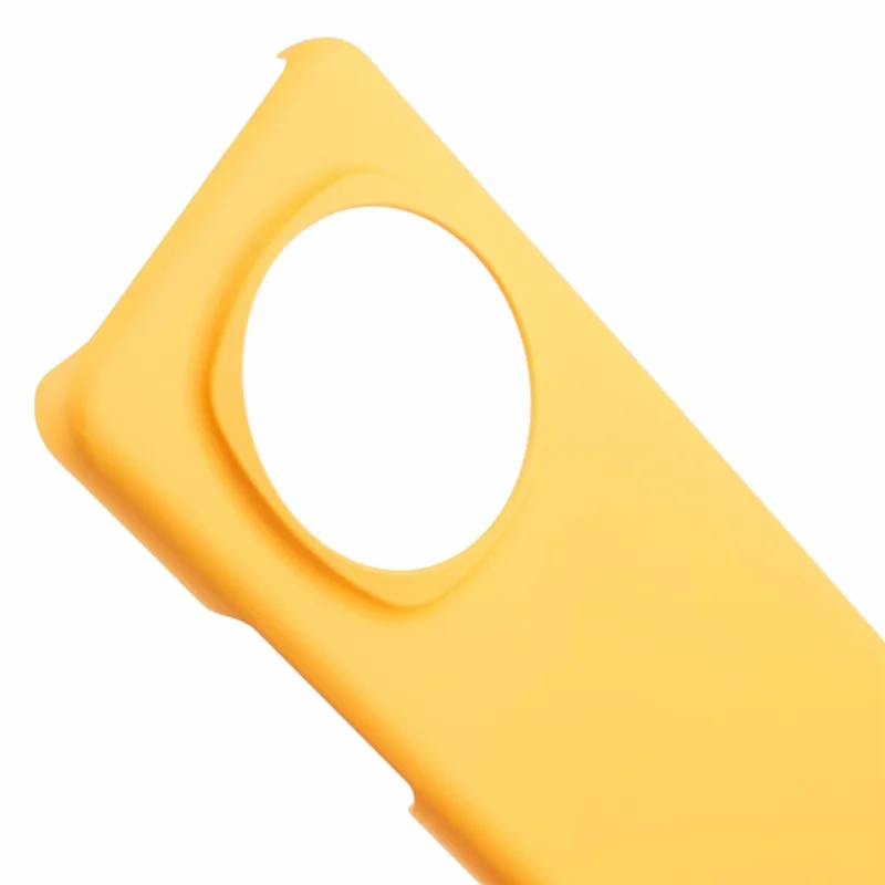 For Honor Magic6 5G Cell Phone Case Rubberized Skin-touch Back Shell - Yellow