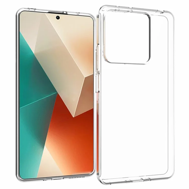 TPU Phone Shell for Xiaomi Redmi Note 13 5G Cases Glossy Watermark-Free Clear Phone Cover