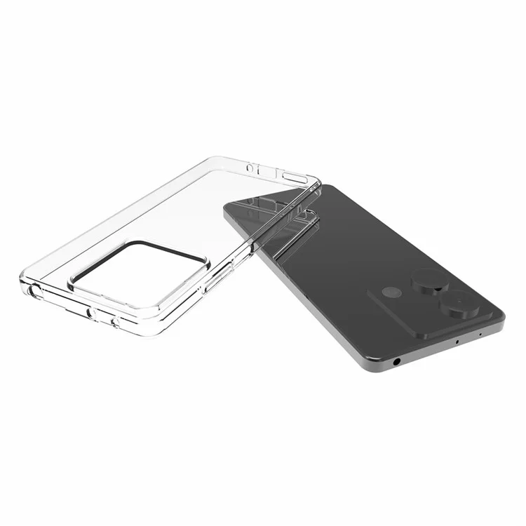 TPU Phone Shell for Xiaomi Redmi Note 13 5G Cases Glossy Watermark-Free Clear Phone Cover