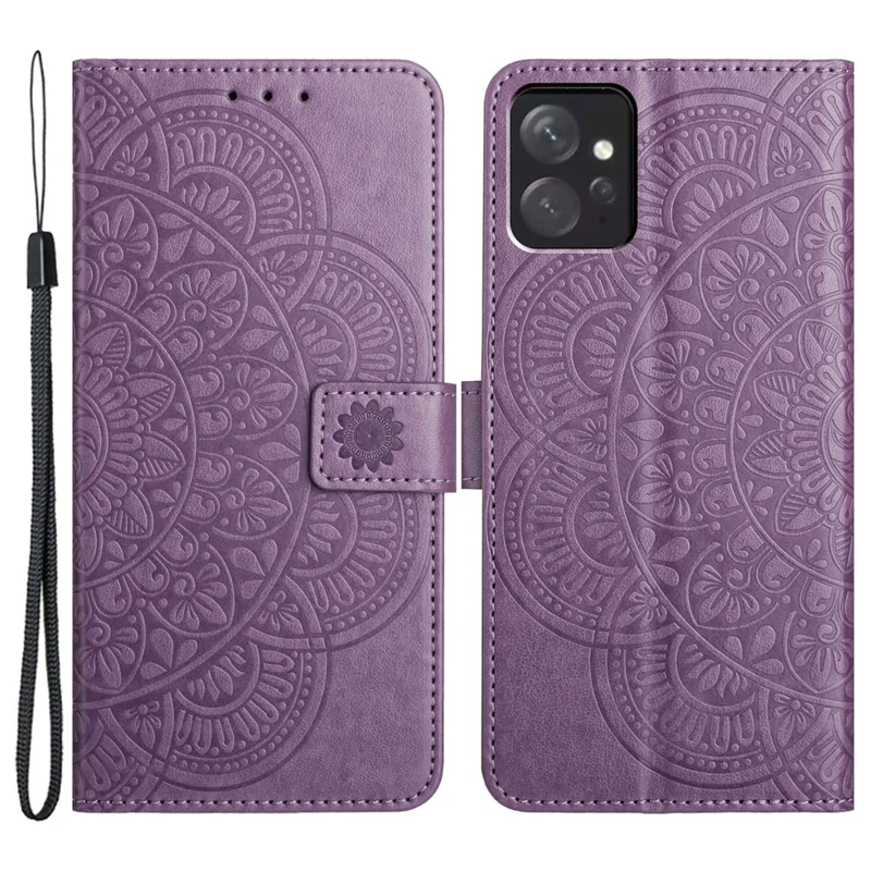 Para Xiaomi Redmi Note 12 4G Funda Antiara??azos Resistente a los Golpes Cubierta de Tel??fono de Cuero PU - P??rpura