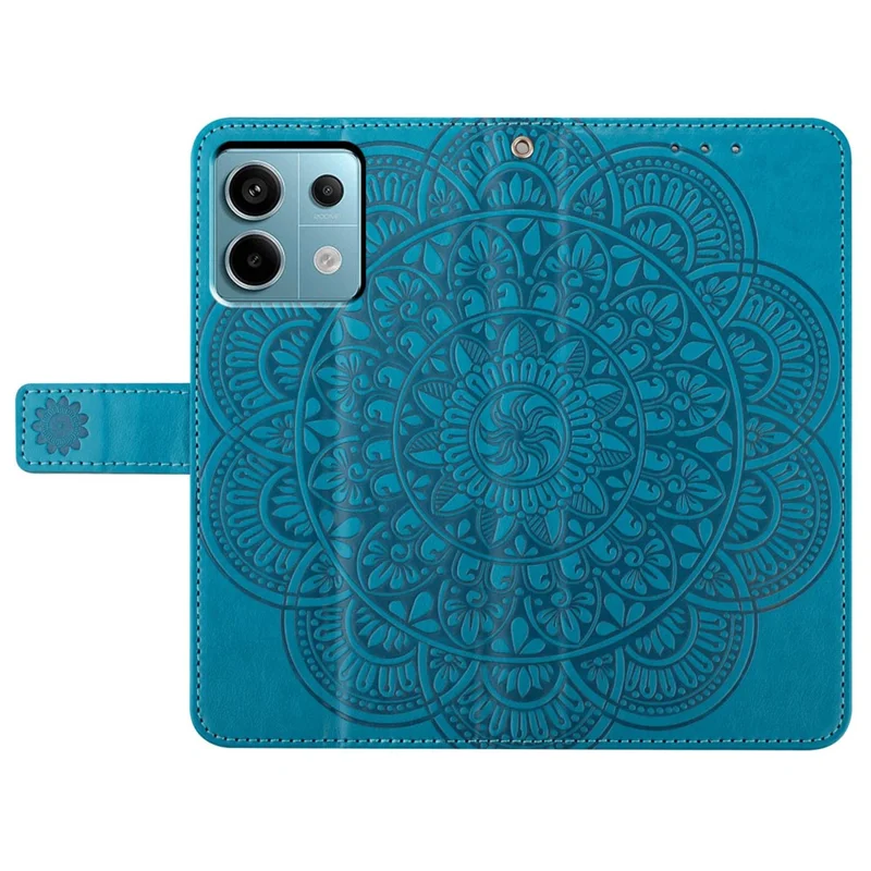 For Xiaomi Redmi Note 13 Pro 5G / Poco X6 5G Case Wallet Leather Folio Phone Cover - Blue