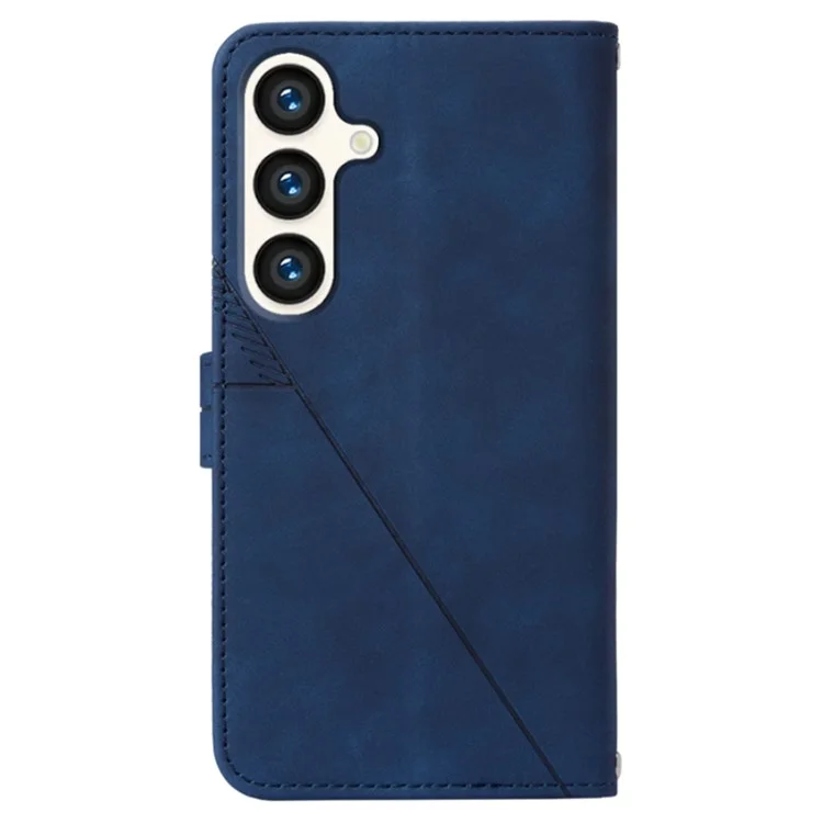 YB Imprinting Series-2 для чехла-книжки с плечевым ремнем для Samsung Galaxy S24+ - Сапфировый