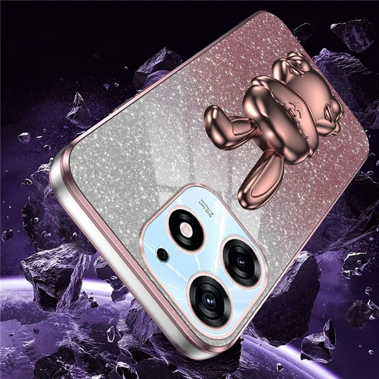Phone Shell for TECNO Spark 10 Pro Case Slim-Fit PC+TPU Phone Cover - Pink