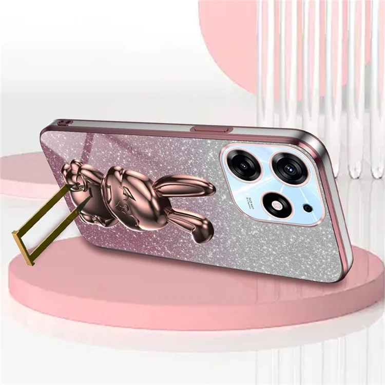 Phone Shell for TECNO Spark 10 Pro Case Slim-Fit PC+TPU Phone Cover - Pink