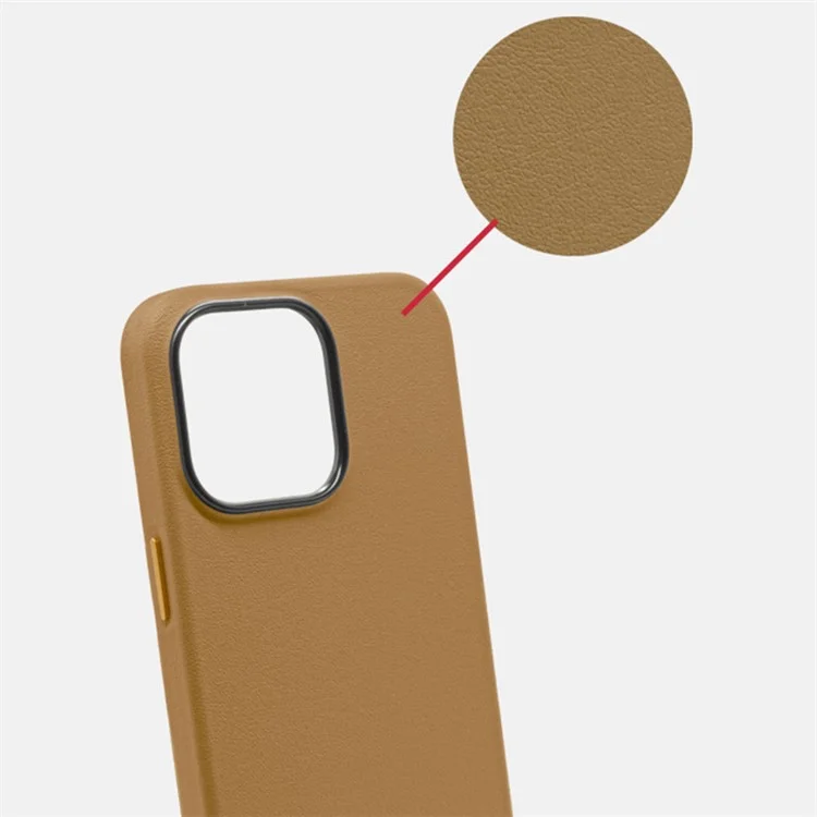 KZDOO Noble Collection Slim Case for iPhone 15 Pro Max PU Leather Flip Phone Cover - Gris
