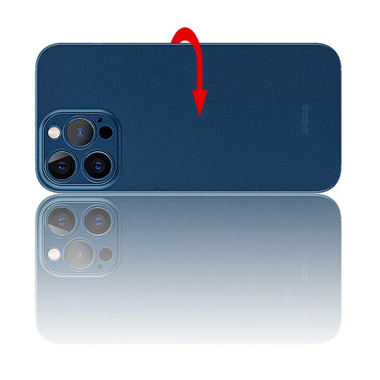 Serie Air Skin KZDOO para iPhone 15 Pro Funda antihuellas mate Ultra delgada Cubierta de teléfono - Negro 