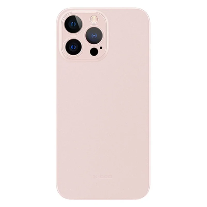 KZDOO Air Skin Series For iPhone 15 Pro Max Frosted Back Case Ultra Thin Phone Cover - Pink