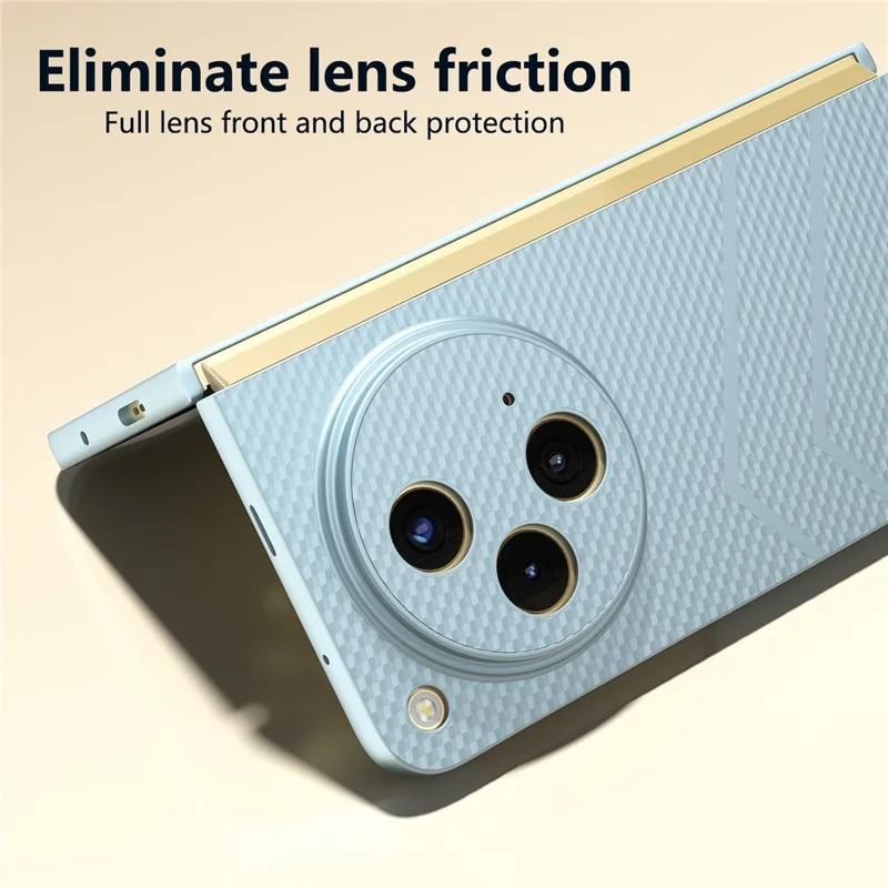 For Oppo Find N3 5G Case Matt struktur Hård PC Stødfast Telefonbeskyttelse - Blå