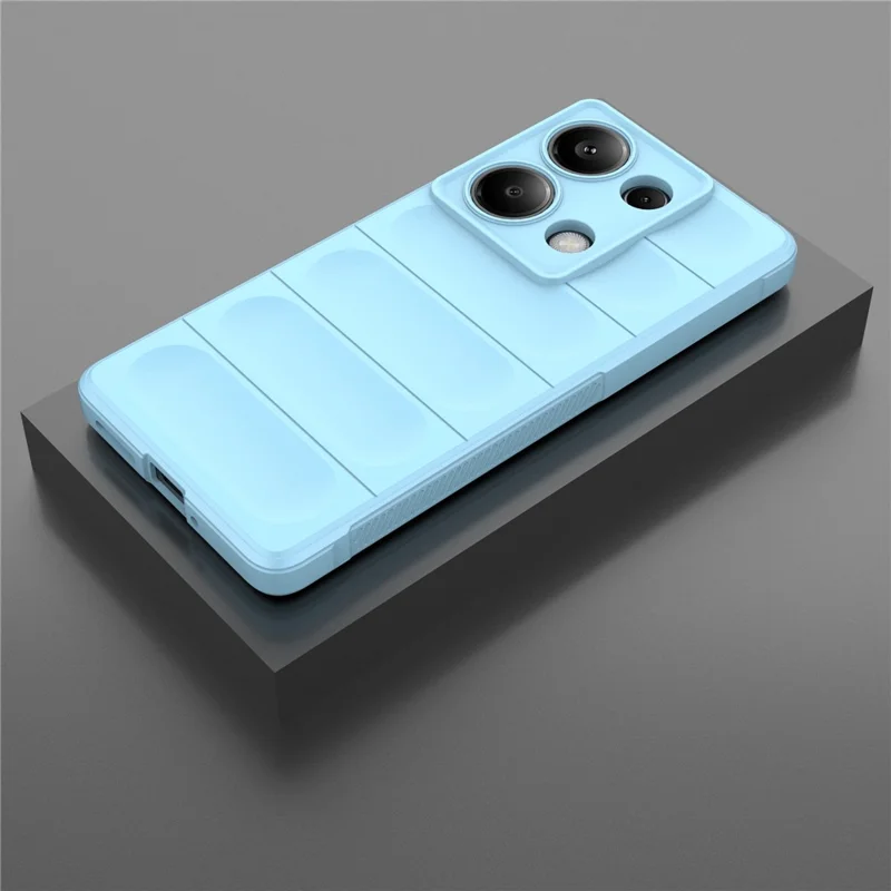 For Xiaomi Redmi Note 13 Pro 4G Cell Phone Case Drop Protection TPU Protective Cover - Baby Blue