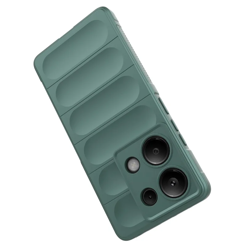 For Xiaomi Redmi Note 13 Pro 4G Cell Phone Case Drop Protection TPU Protective Cover - Green