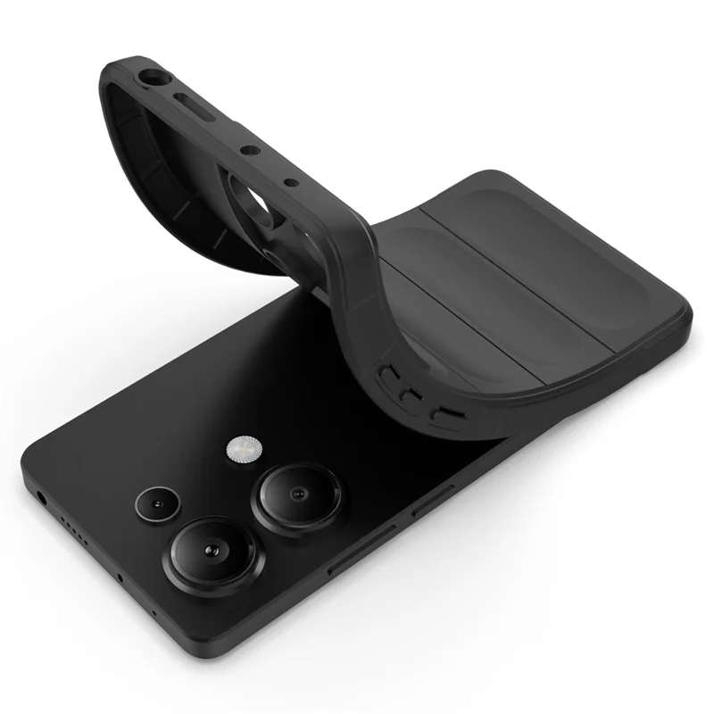 For Xiaomi Redmi Note 13 Pro 4G Cell Phone Case Drop Protection TPU Protective Cover - White