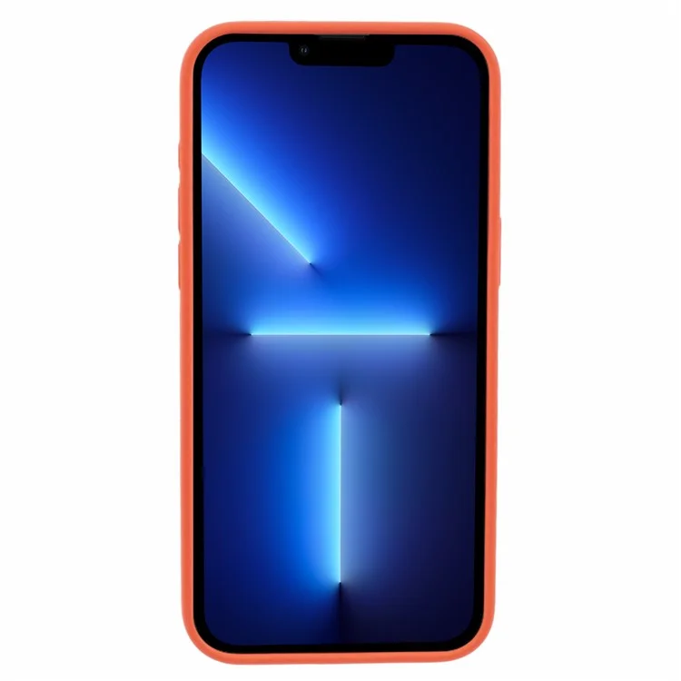 Bjt-serie Für Iphone 13 Pro Max 6,7 Zoll Magnetische Telefonhülle Tpu+silikon Drop-resistente Rückhülle - Orange