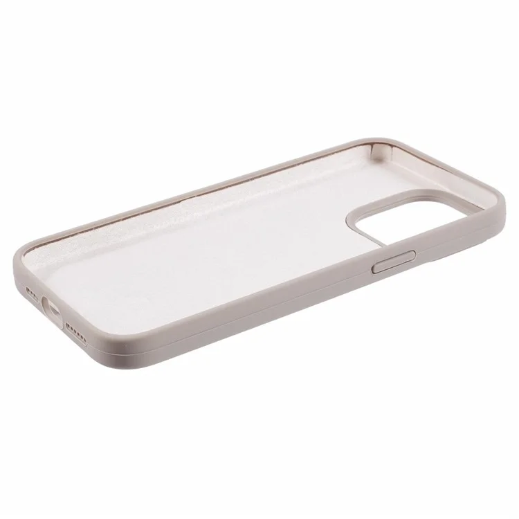 BJT Series Magnetic Case for iPhone 14 Pro Cover Soft Fabric Lining Phone Protector - Grey