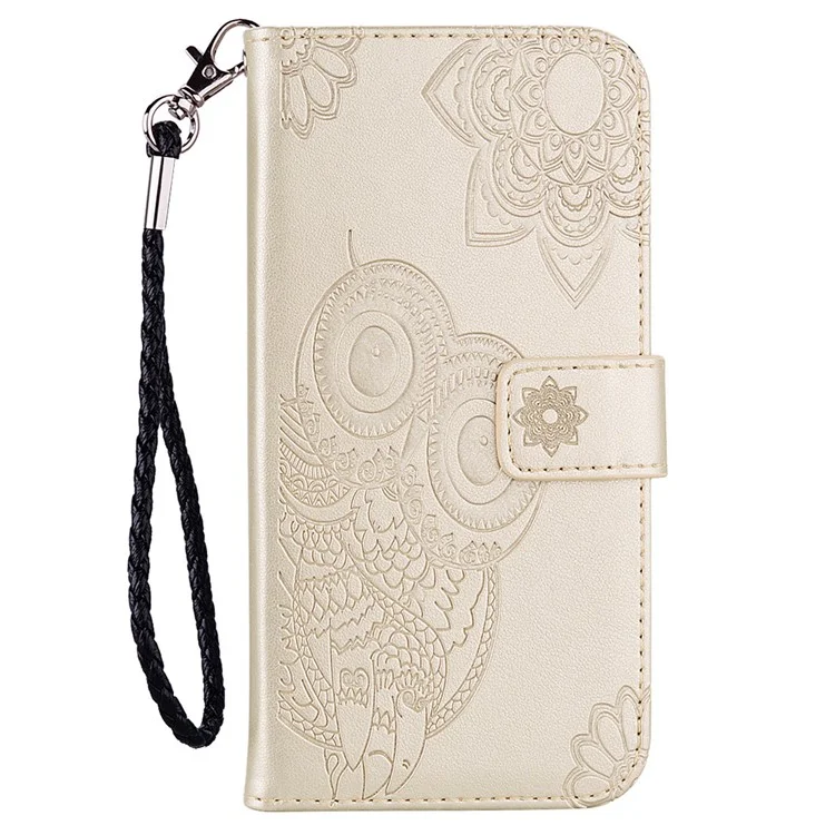 Para Xiaomi Redmi Note 13 Pro 4G / Poco M6 Pro 4G Funda Cartera de Pie Cubierta de Teléfono de Cuero - Oro