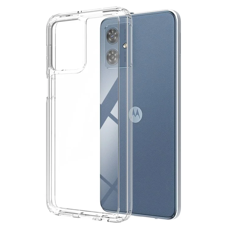 Para Motorola Moto G54 5G Case TPU+Acrylic Phone Cover Ultra Transparente