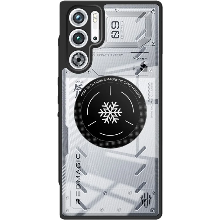 Série IMAK UX-9A pour ZTE nubia Red Magic 9 Pro 5G / 9 Pro+ 5G / 9S Pro 5G / 9S Pro+ 5G  Coque transparente avec dissipation de chaleur PC+TPU