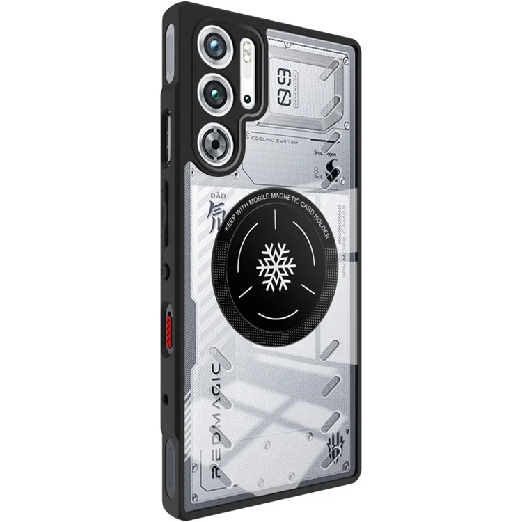 Série IMAK UX-9A pour ZTE nubia Red Magic 9 Pro 5G / 9 Pro+ 5G / 9S Pro 5G / 9S Pro+ 5G  Coque transparente avec dissipation de chaleur PC+TPU