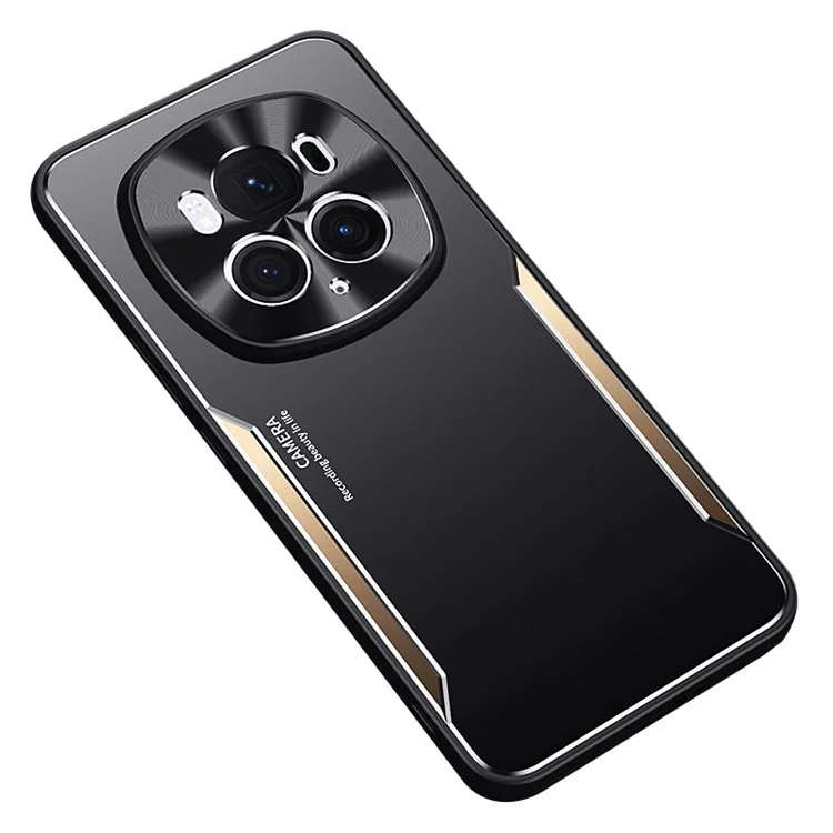 For Honor Magic6 5G Slim Case TPU + Aluminiumlegierung Schutzhülle - Gold