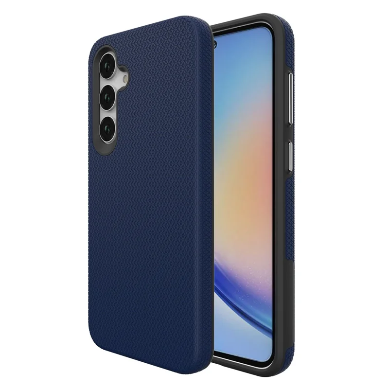 For Samsung Galaxy A15 4G / A15 5G Case Military Grade Drop Protection Smart Phone Protector - Navy Blue