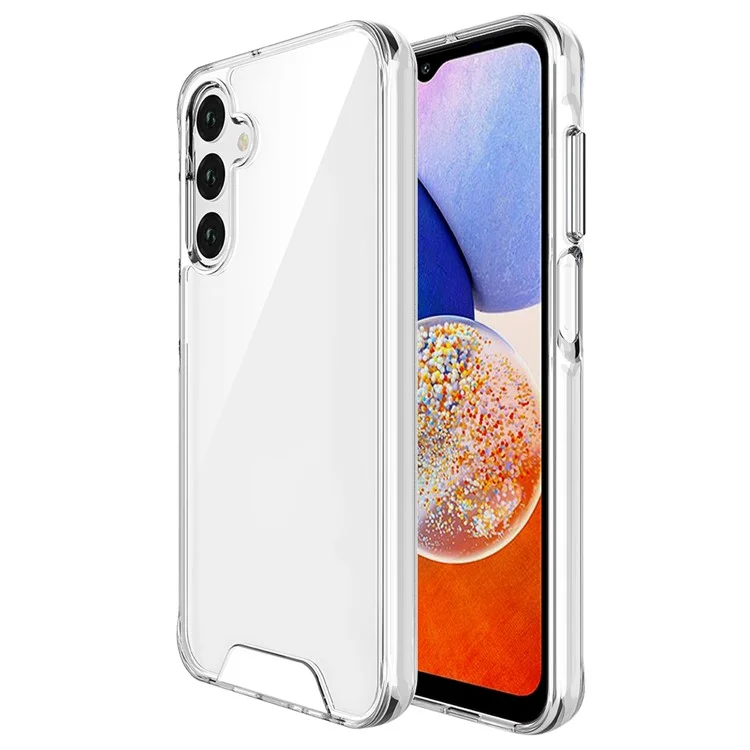 Space Series Per Samsung Galaxy A55 5G Custodia Chiara TPU+PC Grado Militare Anti-caduta Guscio del Telefono