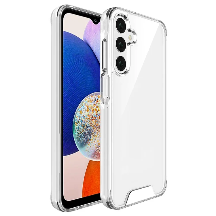 Space Series Per Samsung Galaxy A55 5G Custodia Chiara TPU+PC Grado Militare Anti-caduta Guscio del Telefono