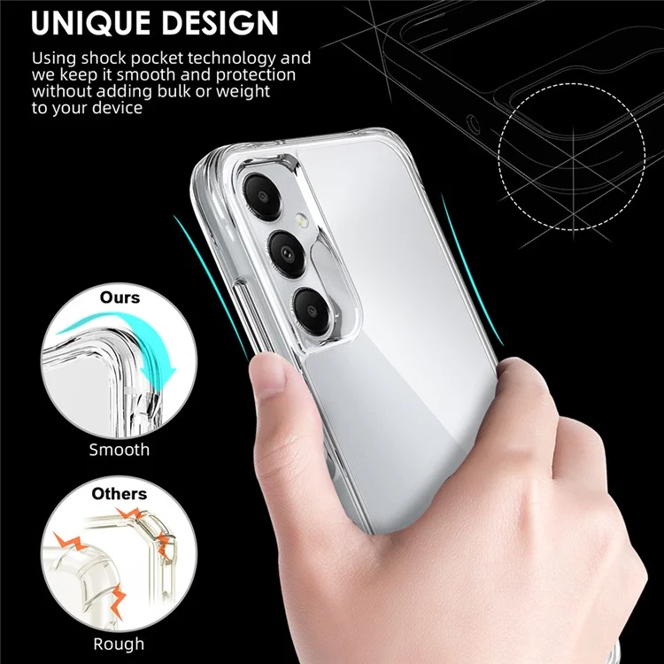 For Samsung Galaxy A05s 4G Drop Proof PC + TPU Case Super Clear Phone Cover