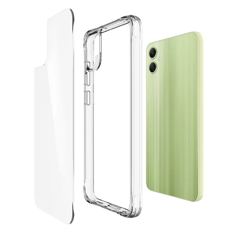 For Samsung Galaxy A05 4G Fall Protection PC + TPU Case Super Clear Phone Cover