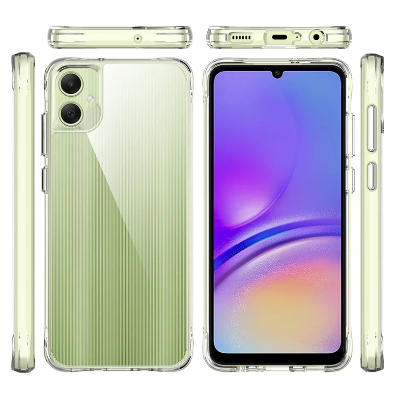 For Samsung Galaxy A05 4G Fall Protection PC + TPU Case Super Clear Phone Cover