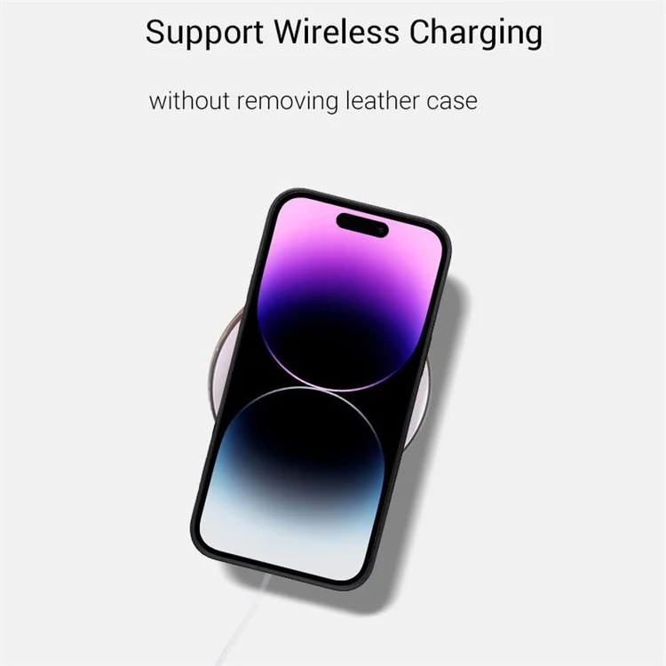 KZDOO iCoat for iPhone 15 Pro Max Slim Case Food-Grade Liquid Silicone Phone Shell - Black