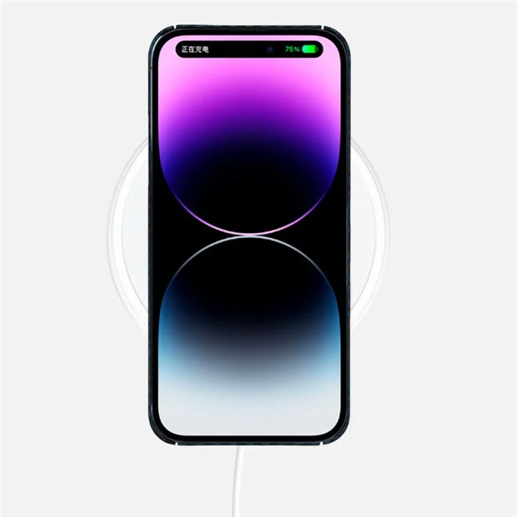 KZDOO For iPhone 15 Pro Max Case Anti-Scratch Phone Cover Kevlar Aramid Fiber Made - Purple