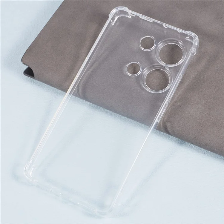 Für Xiaomi Redmi Note 13 Pro 4G / Poco M6 Pro 4G Case Transparent TPU Handyhülle Anti-Drop