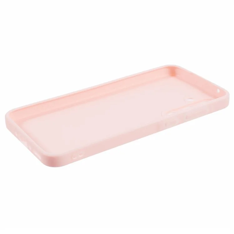 Para Samsung Galaxy A35 5G Case Lens Precise Cutout Soft TPU Phone Cover - Pink