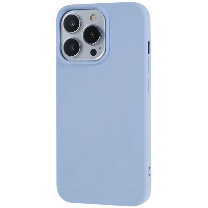 For iPhone 15 Pro Flexible TPU Phone Cover 2.0mm Scratch-resistant Protective Case - Purple