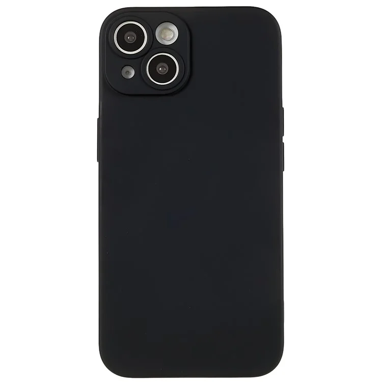 Per iPhone 15 Plus Custodia per telefono cellulare in TPU 2.0mm Flessibile Antiurto Custodia posteriore - Nero