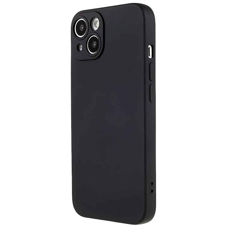 Per iPhone 15 Plus Custodia per telefono cellulare in TPU 2.0mm Flessibile Antiurto Custodia posteriore - Nero