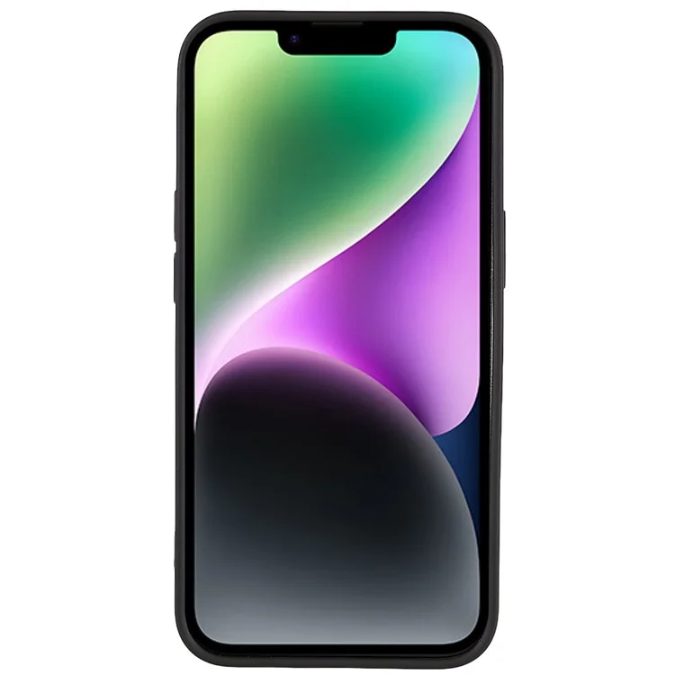 Per iPhone 15 Plus Custodia per telefono cellulare in TPU 2.0mm Flessibile Antiurto Custodia posteriore - Nero