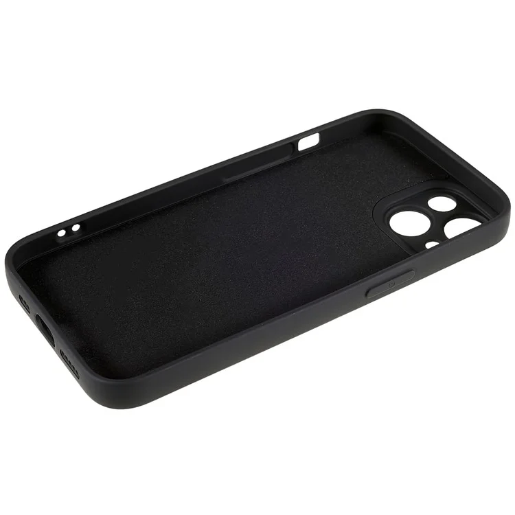 Per iPhone 15 Plus Custodia per telefono cellulare in TPU 2.0mm Flessibile Antiurto Custodia posteriore - Nero