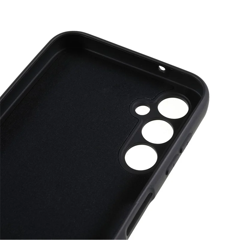 Para Samsung Galaxy A35 5G Case de 2,0 mm de Espessura Anti-drop TPU Cappo de Celular Tampa - Preto