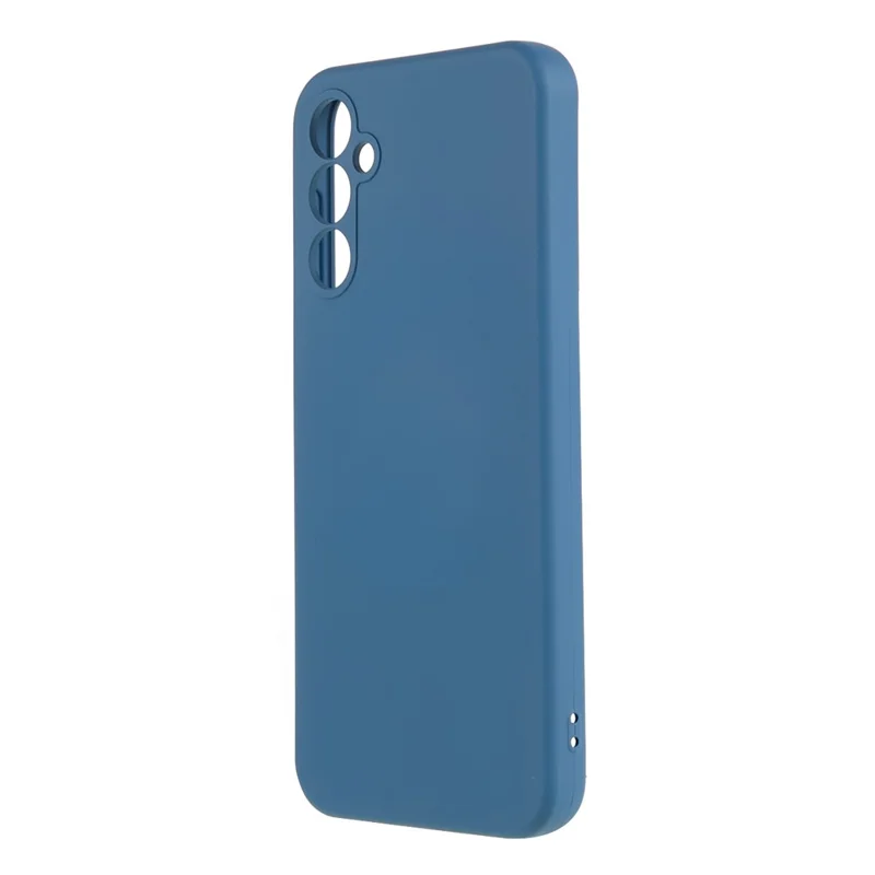 Cell Phone Case for Samsung Galaxy A55 5G Scratch-resistant 2.0mm Soft TPU Back Cover - Blue