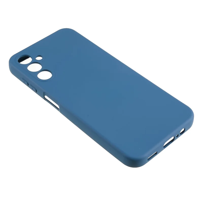 Cell Phone Case for Samsung Galaxy A55 5G Scratch-resistant 2.0mm Soft TPU Back Cover - Blue