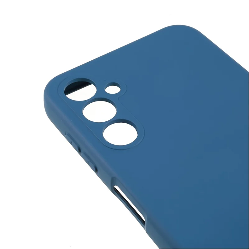 Cell Phone Case for Samsung Galaxy A55 5G Scratch-resistant 2.0mm Soft TPU Back Cover - Blue