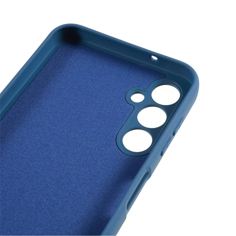 Cell Phone Case for Samsung Galaxy A55 5G Scratch-resistant 2.0mm Soft TPU Back Cover - Blue
