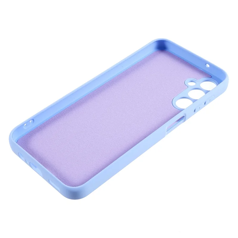 Cell Phone Case for Samsung Galaxy A55 5G Scratch-resistant 2.0mm Soft TPU Back Cover - Purple