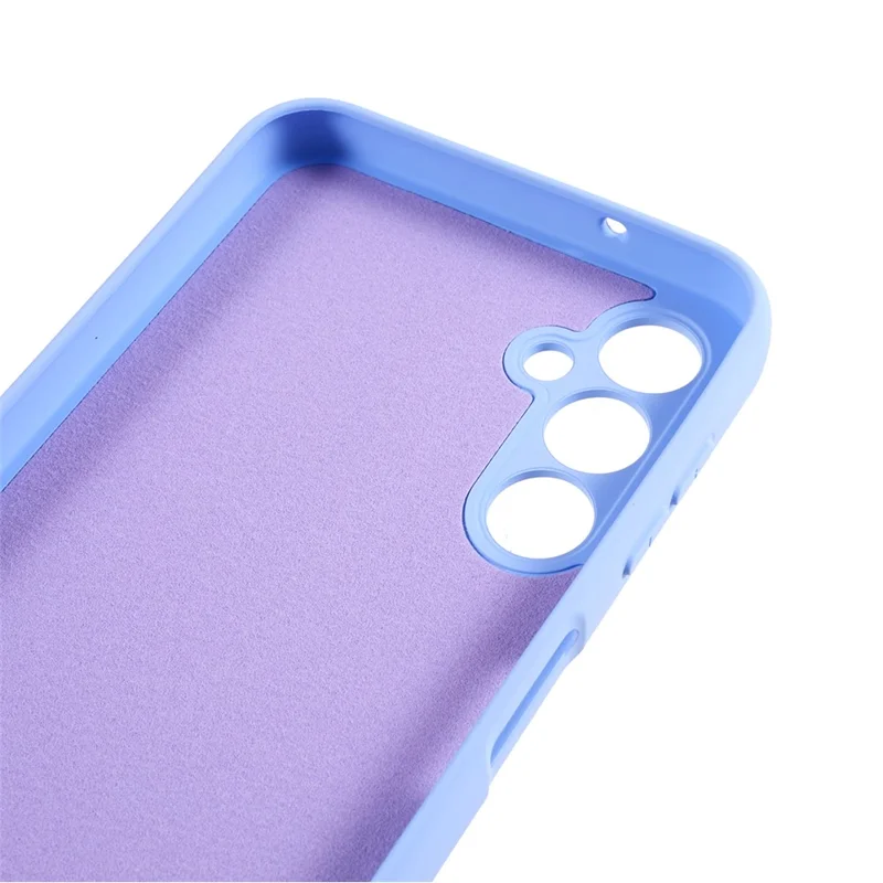 Cell Phone Case for Samsung Galaxy A55 5G Scratch-resistant 2.0mm Soft TPU Back Cover - Purple