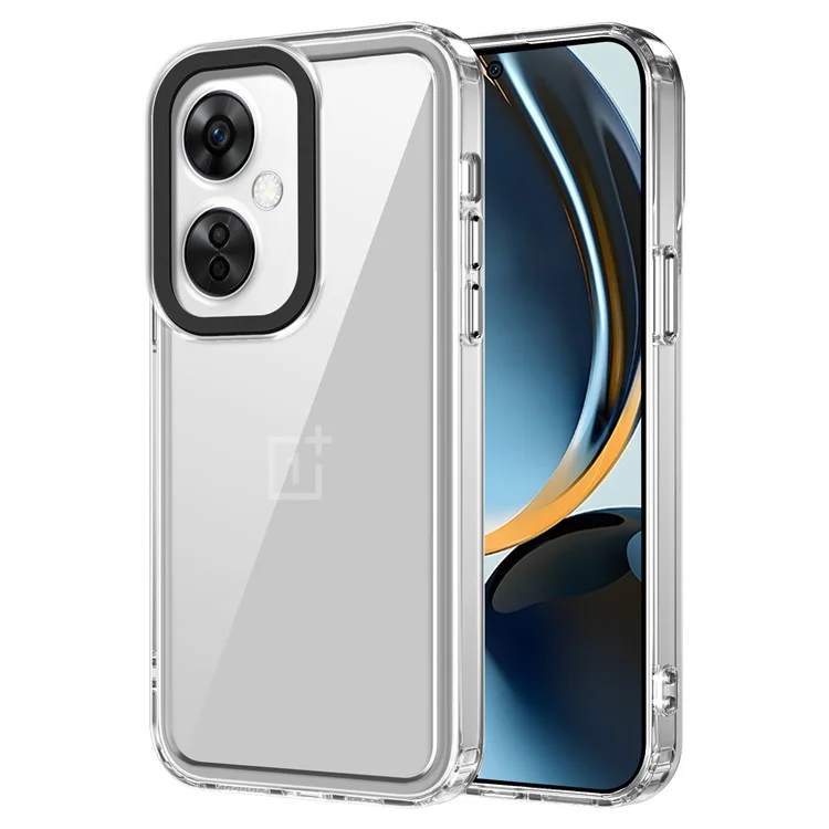 For OnePlus Nord CE3 5G / Oppo K11 5G Clear Cases PC+TPU Shell Anti-Scratch Phone Cover - Transparent