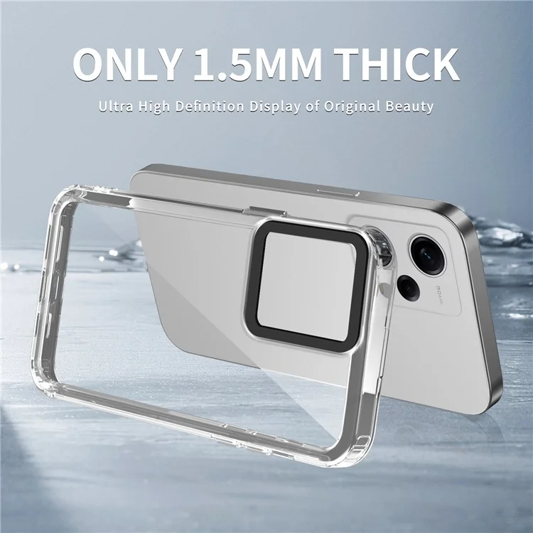 For Xiaomi Redmi Note 12 Pro 5G / 12 Pro Speed 5G / Poco X5 Pro 5G Clear Cases PC+TPU Phone Cover - Transparent