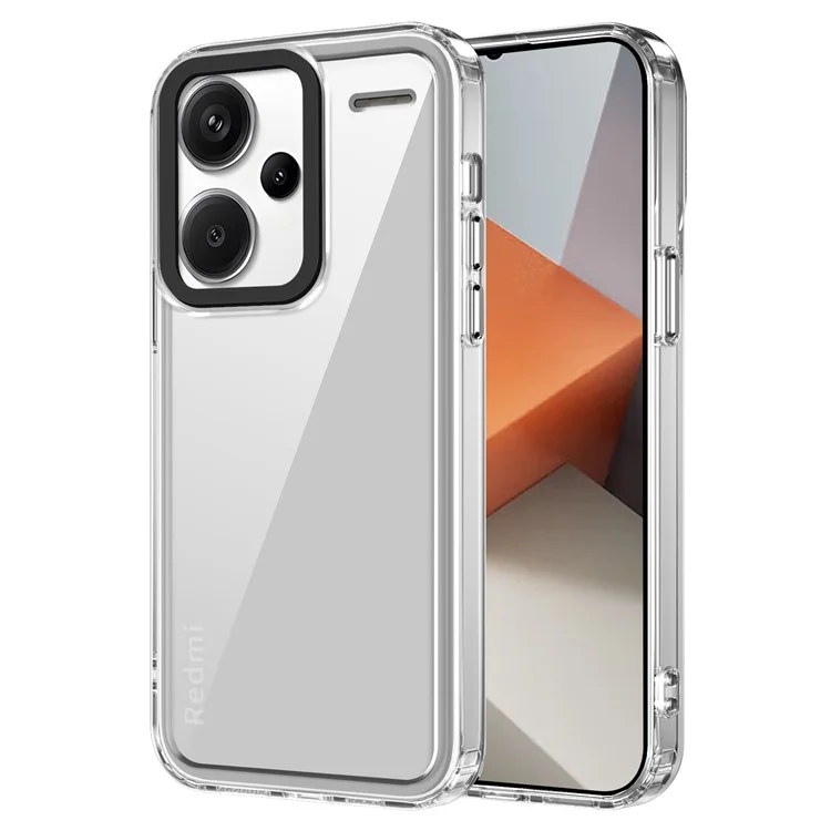 For Xiaomi Redmi Note 13 Pro+ 5G Protective Case PC+TPU Clear Phone Protector - Transparent