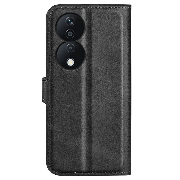 Per Honor X7b 4G / 90 Custodia protettiva magnetica in pelle PU con chiusura a ribalta - Nero 