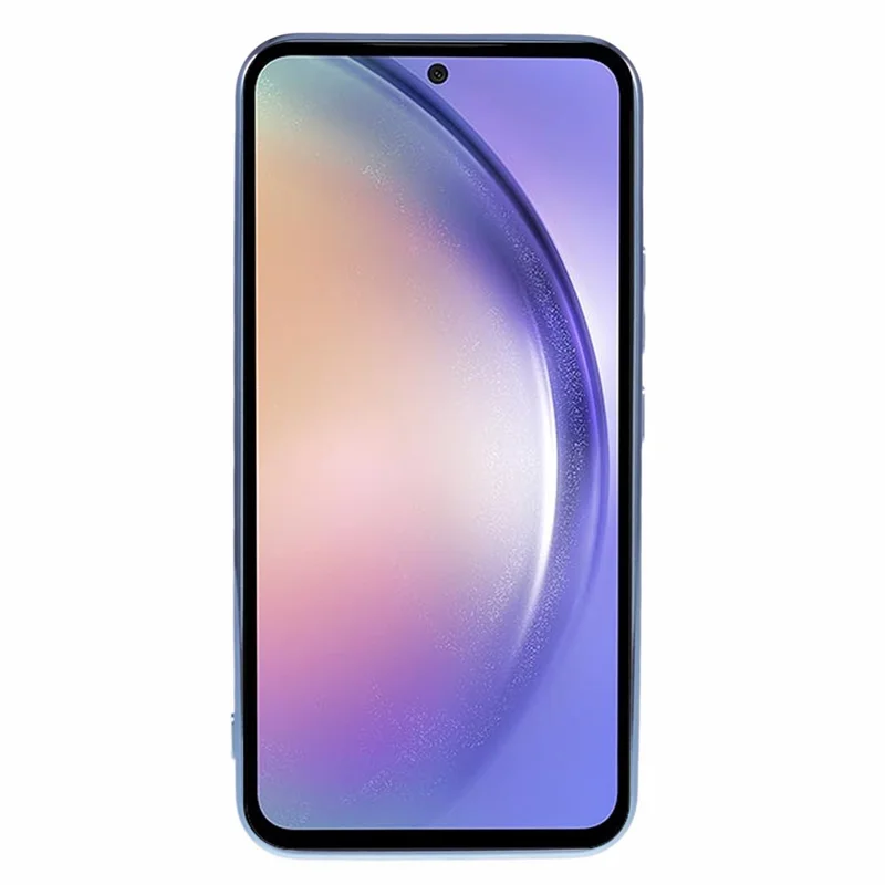 Für Samsung Galaxy A54 5G Schutzhülle 6D Elektroplattierung Liebesherz TPU-Handyhülle - Blau