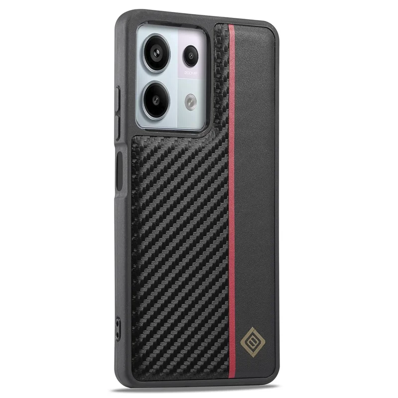 LC.IMEEKE For Xiaomi Redmi Note 13 Pro 5G / Poco X6 5G Case Carbon Fiber Texture Shockproof Phone Cover
